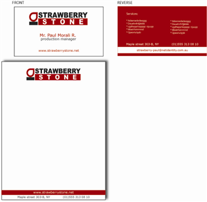 Design de Papeterie par adriana pour ce projet | Design : #117083