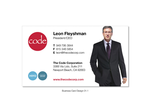Business Card Design by SP Designwork for The Code Corporation | Design: #3728930