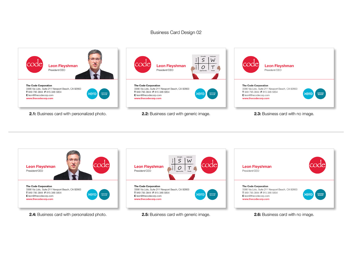 Business Card Design by SP Designwork for The Code Corporation | Design: #3732223
