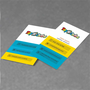 Business Card Design by AwsomeD for Toy Qube | Design: #3725301