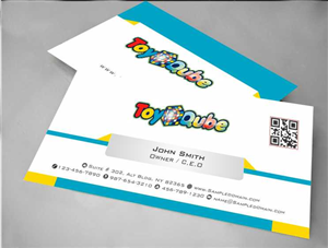 Business Card Design by AwsomeD for Toy Qube | Design: #3725303
