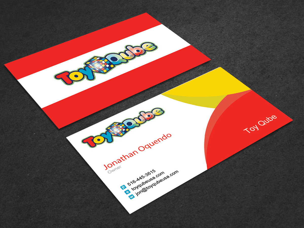 Business Card Design by Creative dreams for Toy Qube | Design #3773688
