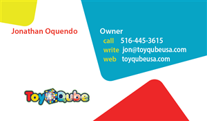 Business Card Design by Seoirse for Toy Qube | Design #3721778