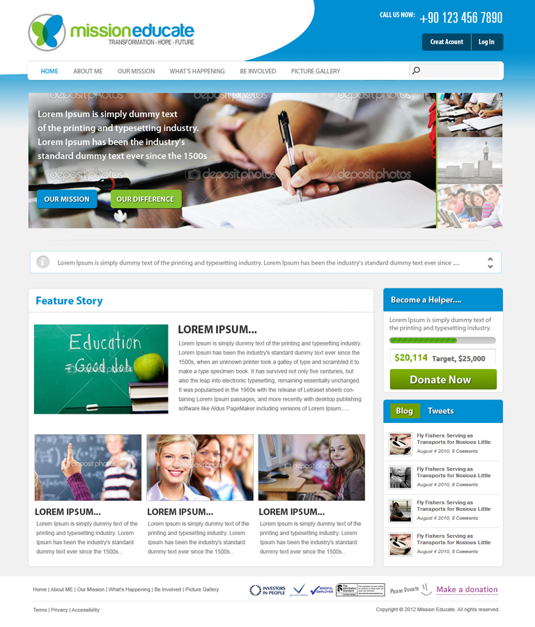 Web Design by Kreative Ideaz for this project | Design #993046