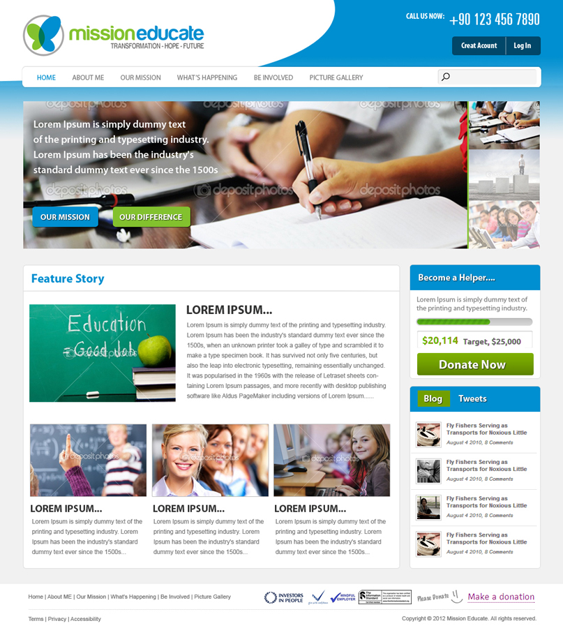 Web Design by Kreative Ideaz for this project | Design #996510