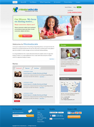 Web Design by Mayank Patel for this project | Design #981554