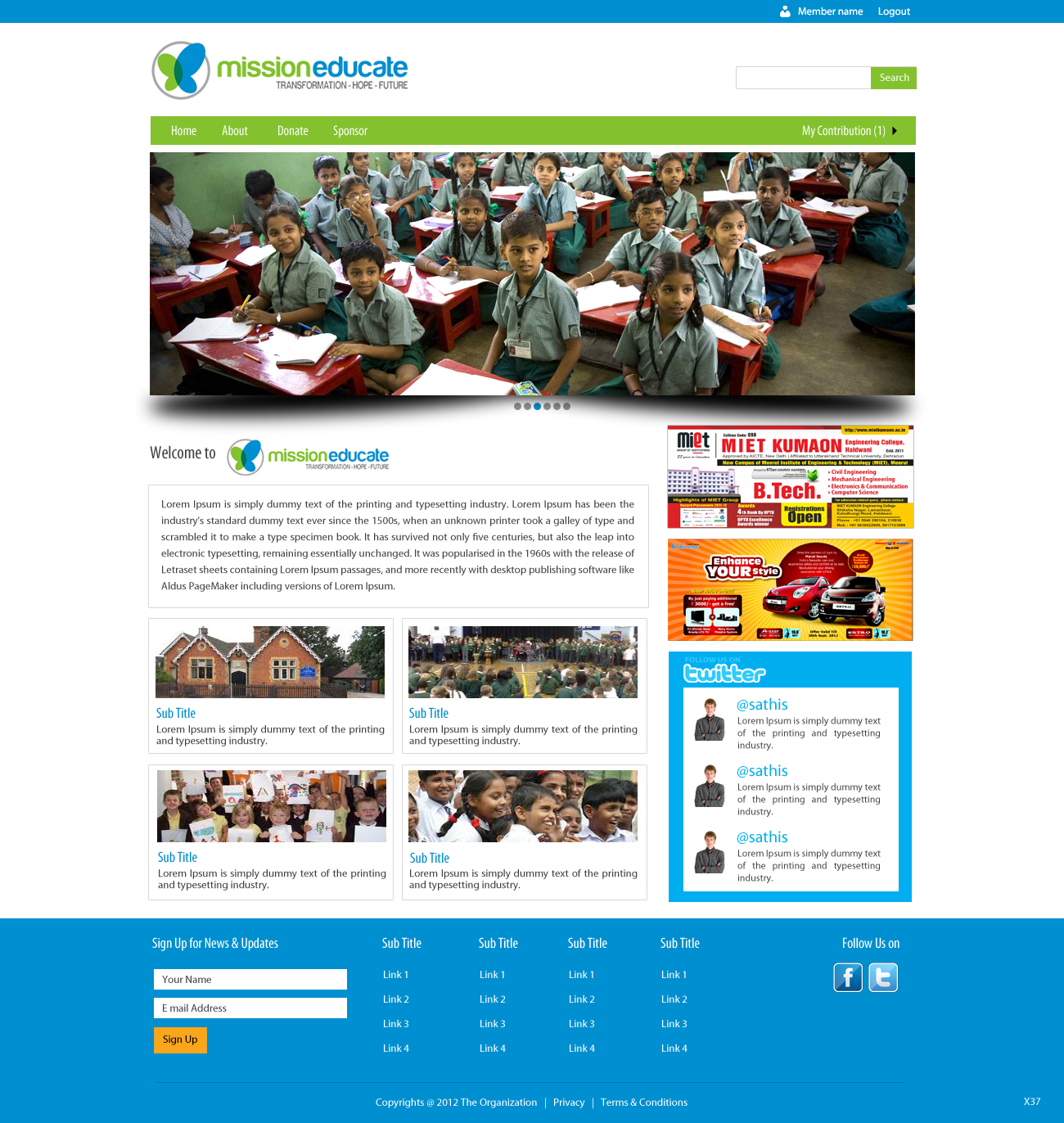 Web Design by pb for this project | Design #987044