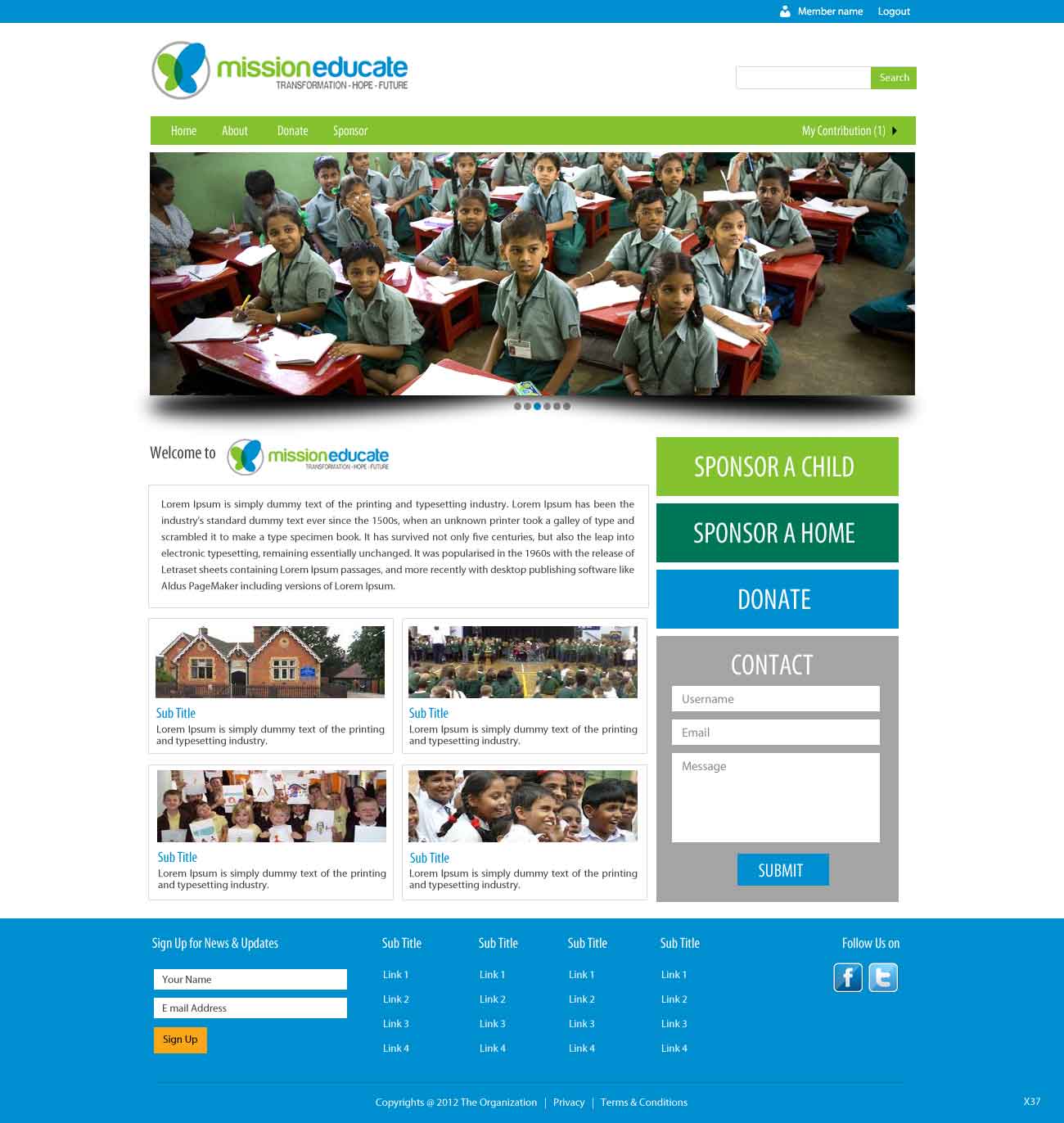 Web Design by pb for this project | Design #991593