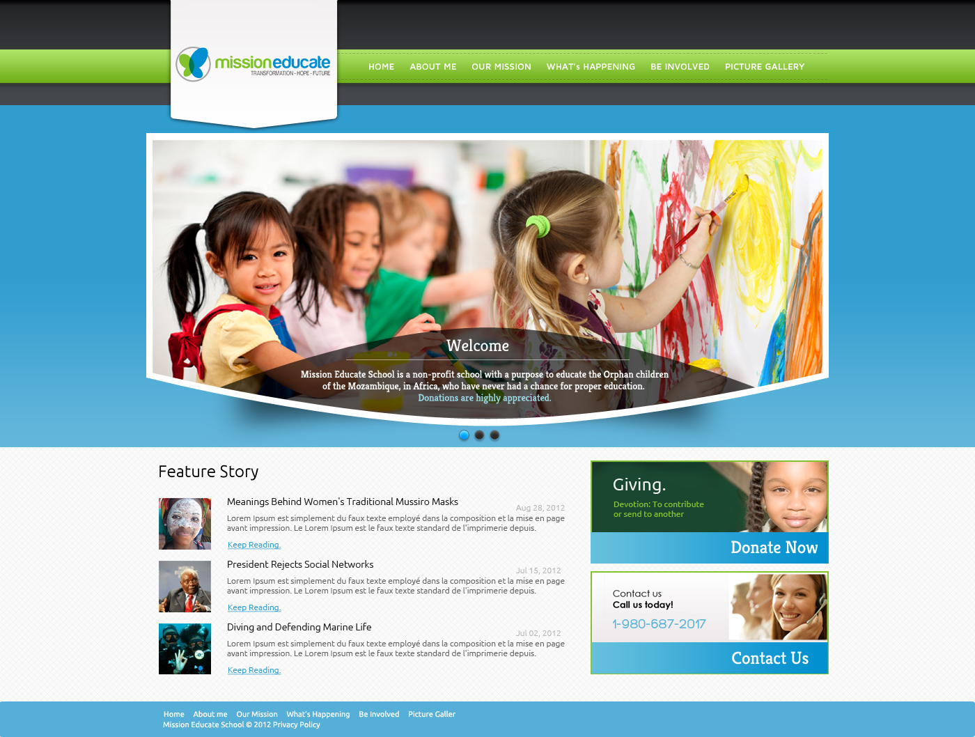 Web Design by OM for this project | Design #1000717