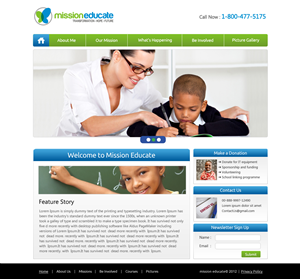 Web-Design von OM für dieses Projekt | Design: #1004174