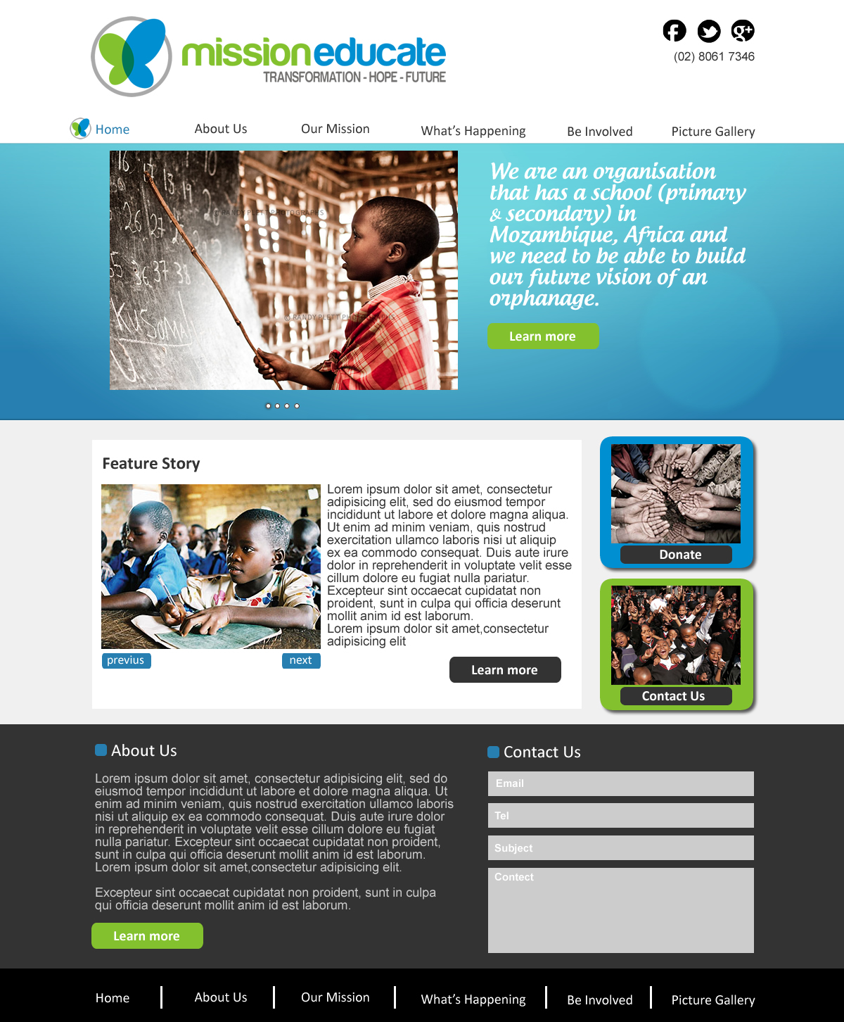 Web Design by VangelTzo for this project | Design #997775