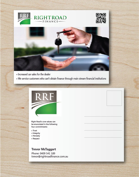 Postcard Design by alex989 for this project | Design #3721352