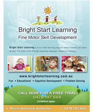 Design de Flyer par jeffdefy pour Bright Start Learning | Design : #3725362