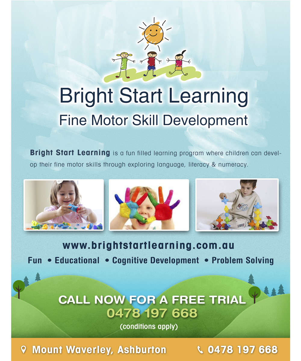 Design de Flyer par jeffdefy pour Bright Start Learning | Design #3725407