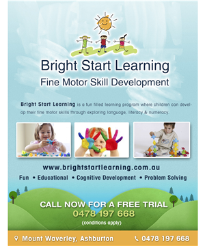 Design de Flyer par jeffdefy pour Bright Start Learning | Design : #3725407