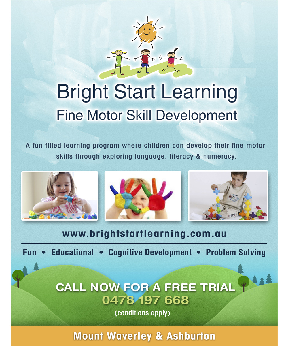 Design de Flyer par jeffdefy pour Bright Start Learning | Design #3725729