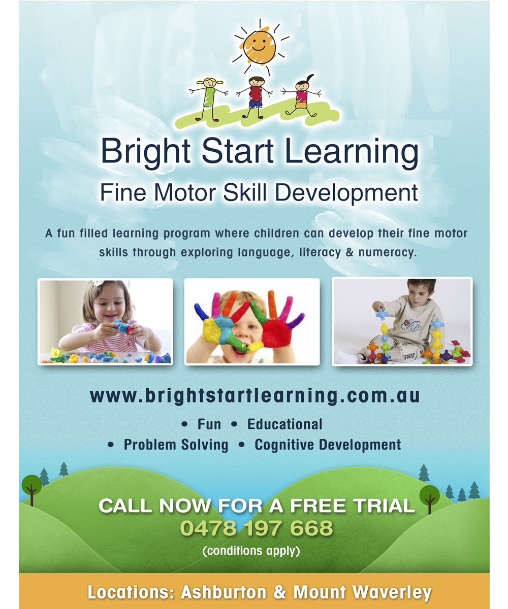 Design de Flyer par jeffdefy pour Bright Start Learning | Design : #3730465