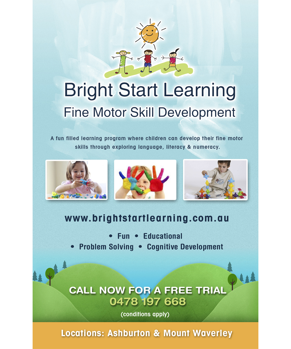 Flyer-Design von jeffdefy für Bright Start Learning | Design #3800373