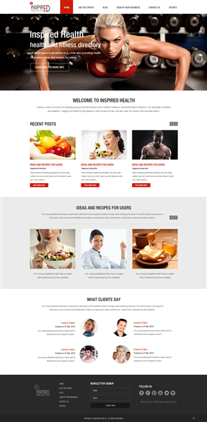 Wordpress Design by pb for Websites Made Easy Limited | Design: #3728617