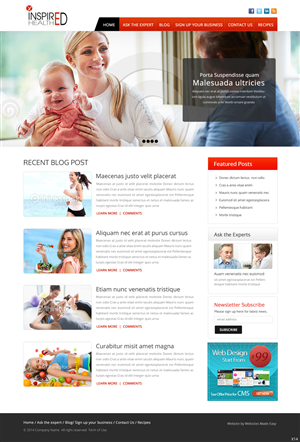 Wordpress Design by pb for Websites Made Easy Limited | Design: #3732175
