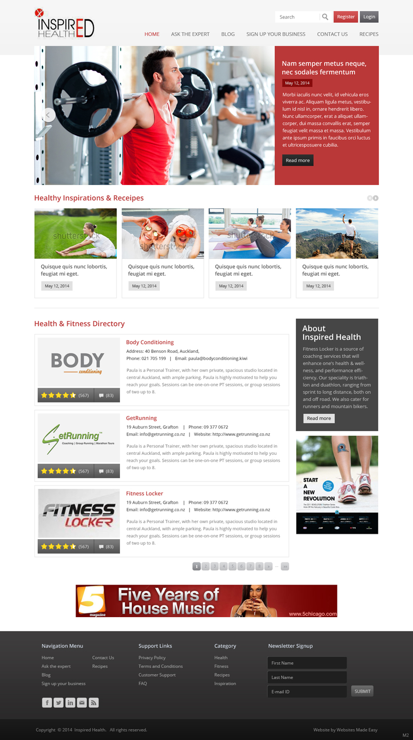 Diseño Wordpress por pb para Websites Made Easy Limited | Diseño #3732179