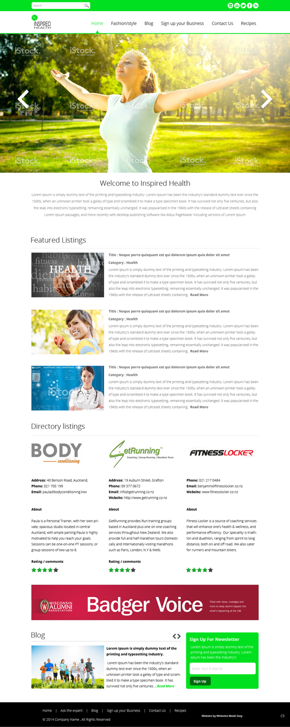 Diseño Wordpress por pb para Websites Made Easy Limited | Diseño #3767193