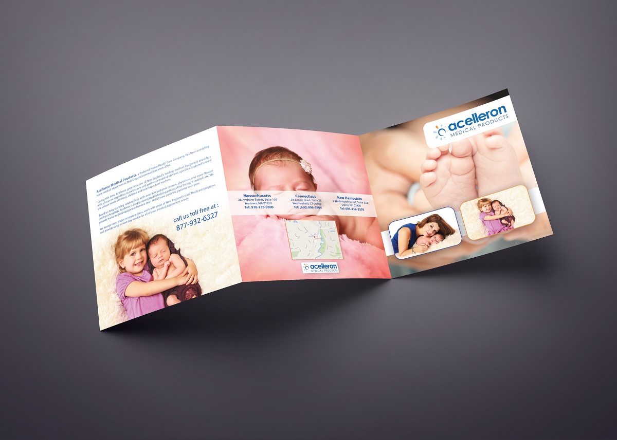 Brochure Design by Smart Line Adv for Acelleron Medical Products | Design #3731546