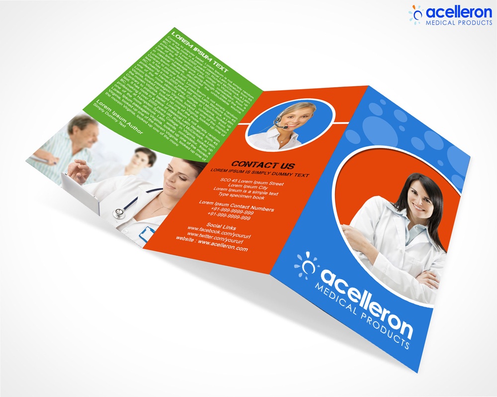 Brochure Design by  Skbataan for Acelleron Medical Products | Design #3735155