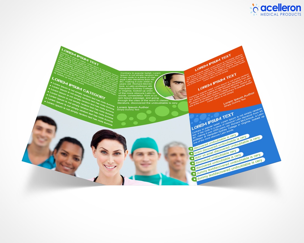 Brochure Design by  Skbataan for Acelleron Medical Products | Design #3735167