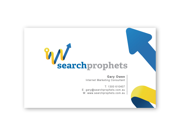Business Card Design by JACQUI for Search Prophets | Design #978334