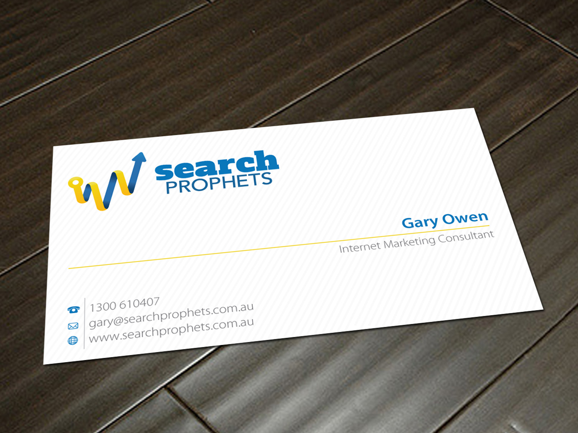 Design de Carte de Visite par Nila pour Search Prophets | Design #980508