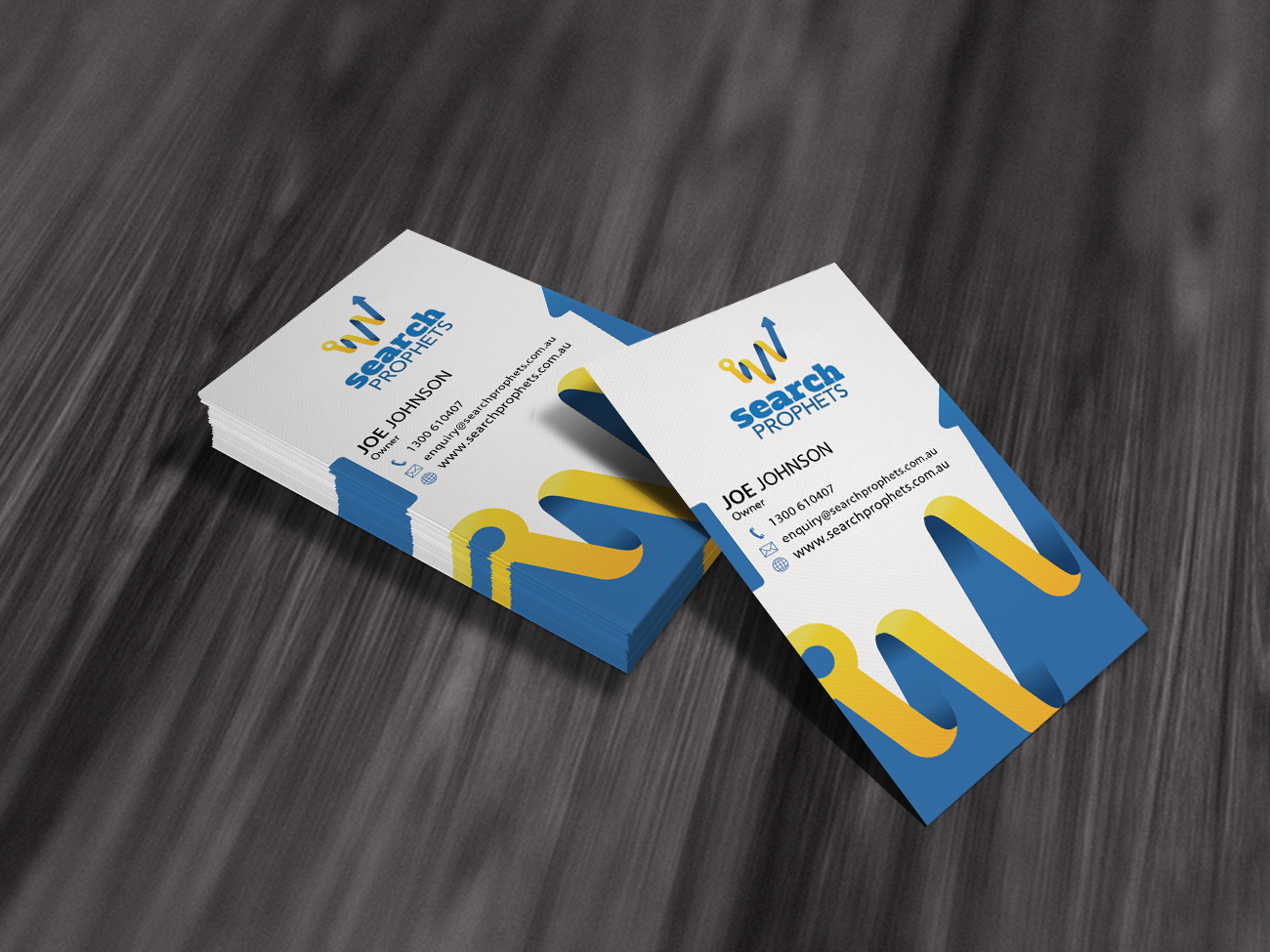 Business Card Design by diRtY.EMM for Search Prophets | Design #976145