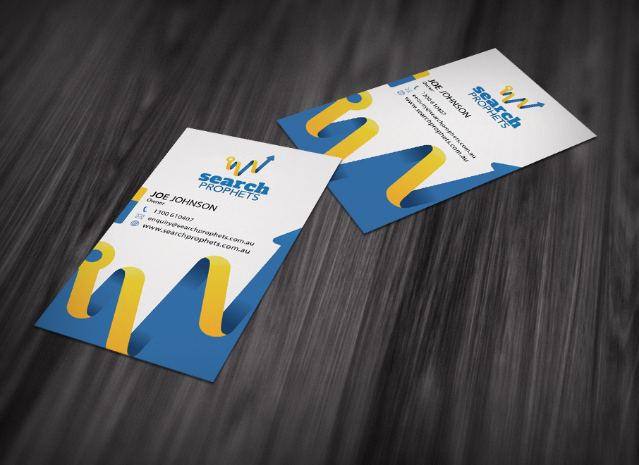 Business Card Design by diRtY.EMM for Search Prophets | Design #976395