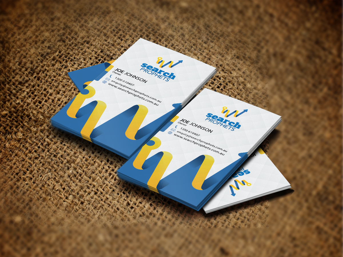 Business Card Design by diRtY.EMM for Search Prophets | Design #978009