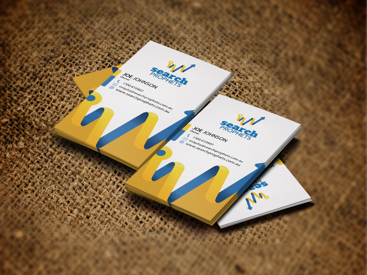 Business Card Design by diRtY.EMM for Search Prophets | Design #978010