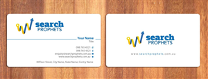 Business Card Design by Sbss for Search Prophets | Design: #978571