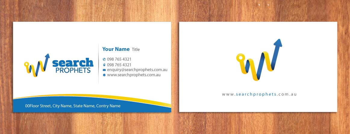 Business Card Design by Sbss for Search Prophets | Design #978576