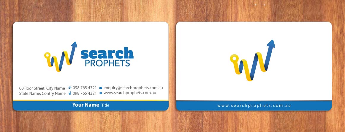 Business Card Design by Sbss for Search Prophets | Design #978577