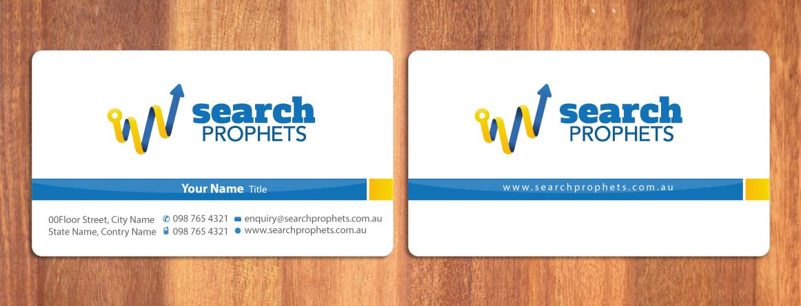 Business Card Design by Sbss for Search Prophets | Design #978579