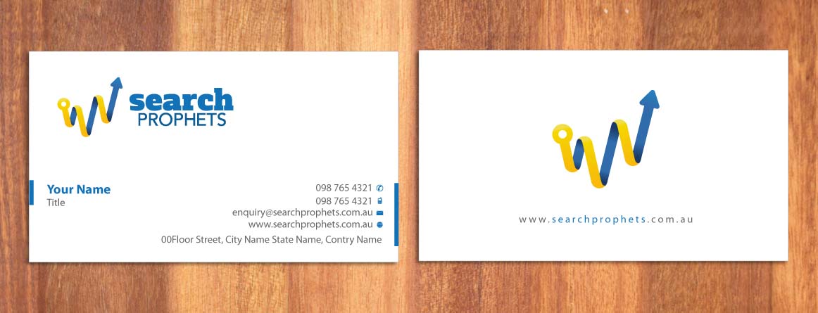 Business Card Design by Sbss for Search Prophets | Design #978583