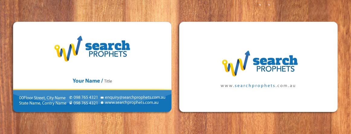Business Card Design by Sbss for Search Prophets | Design #978584
