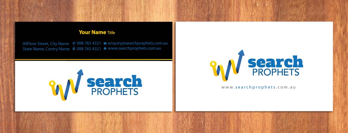 Business Card Design by Sbss for Search Prophets | Design #978590