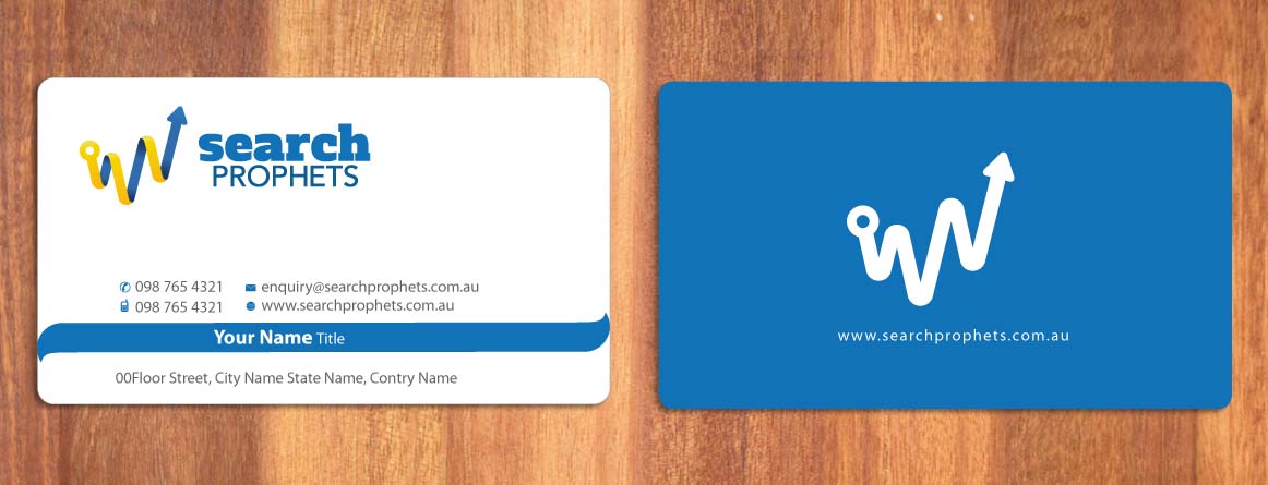 Diseño de Tarjeta de Presentación por Sbss para Search Prophets | Diseño #978603