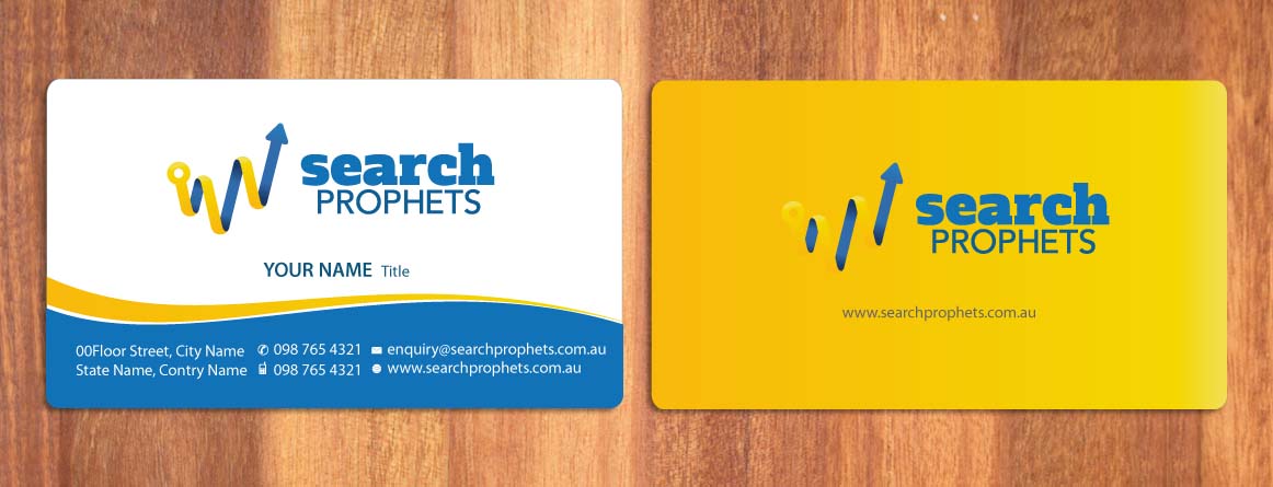 Business Card Design by Sbss for Search Prophets | Design #978607