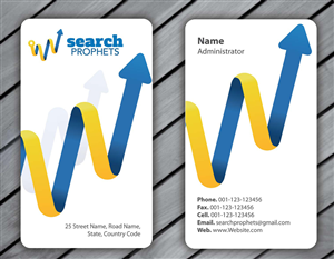 Business Card Design by Sbss for Search Prophets | Design: #979241