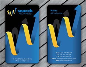 Business Card Design by Sbss for Search Prophets | Design: #979244