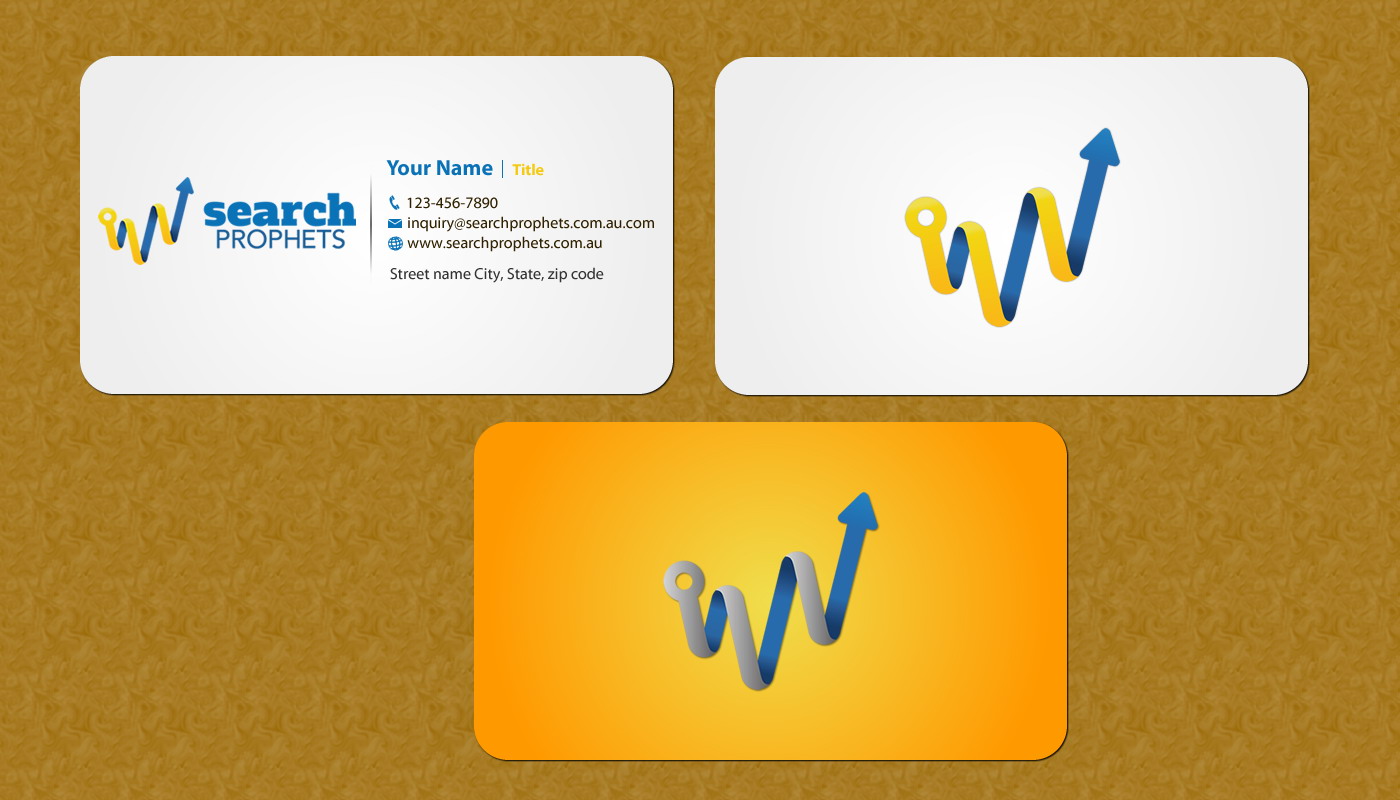 Business Card Design by Sbss for Search Prophets | Design #979303