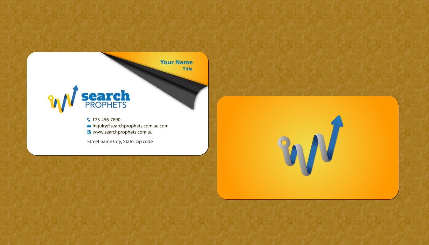 Business Card Design by Sbss for Search Prophets | Design #979305