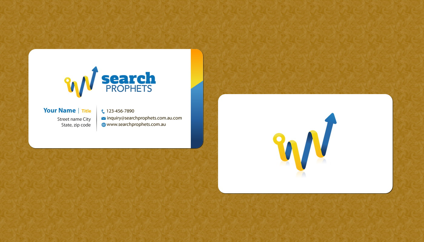 Diseño de Tarjeta de Presentación por Sbss para Search Prophets | Diseño #979309