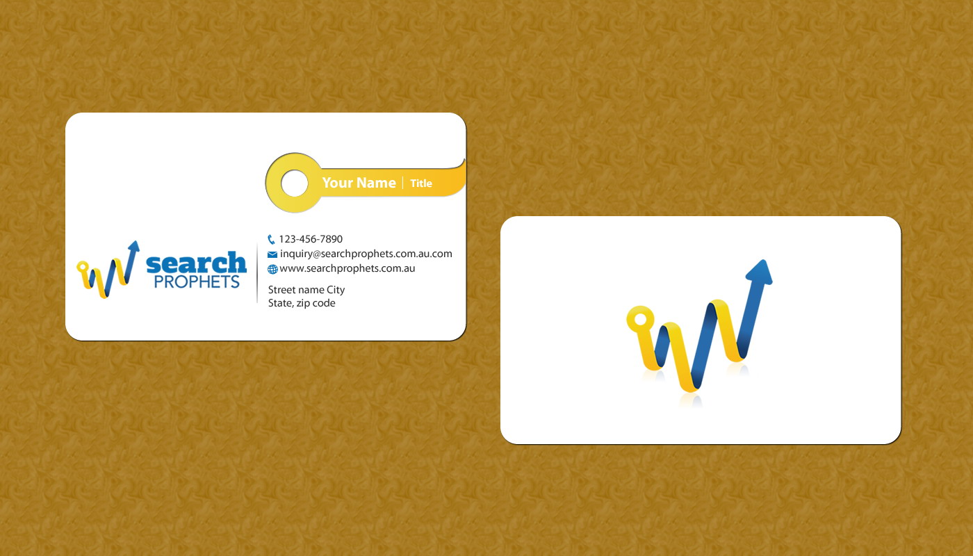 Business Card Design by Sbss for Search Prophets | Design #979311